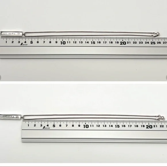 Tiffany & Co. Silver Bar Necklace - Picture 6 of 8